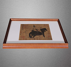 宣威书画装裱配框服务案例