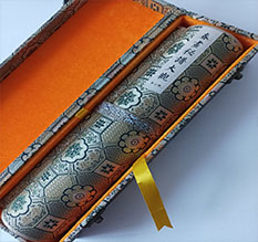 宣威书画装裱案例